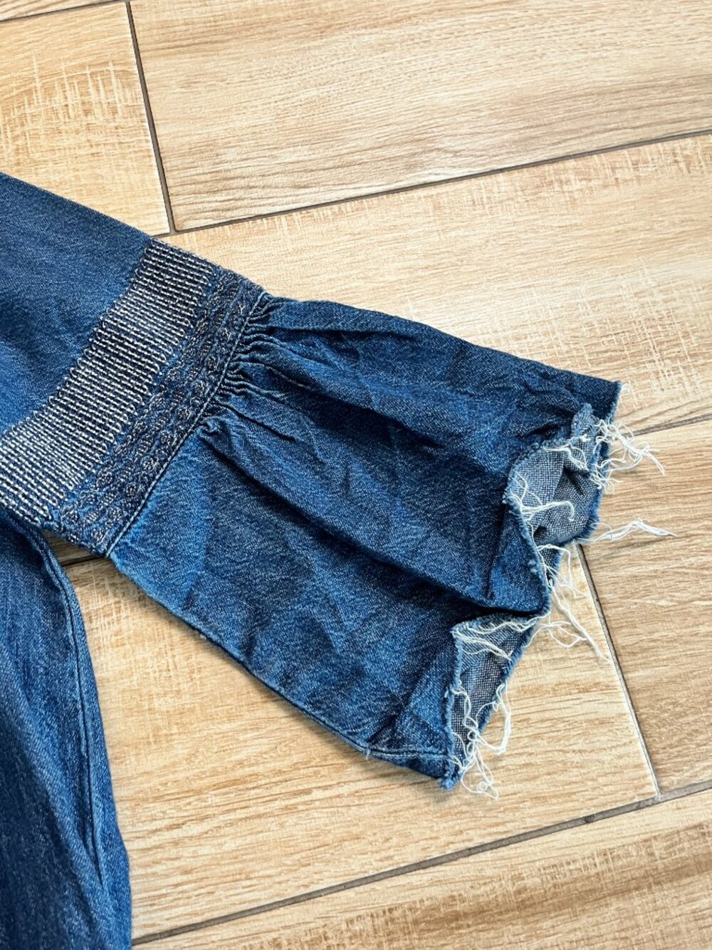 Womens Current/Elliott Denim Mini Dress - 1 - Picture 3 of 5